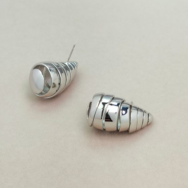 Hollow Artwork Water Ball Stud Earrings set SB-E2408001