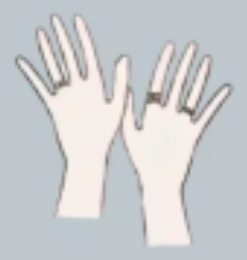 Overlapping different fingers