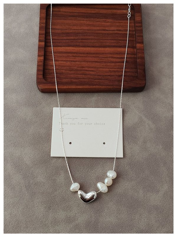 Pearl love ins not fading necklace accessory SB-N2408002