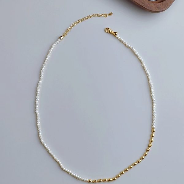 Pearl love ins not fading necklace accessory SB-N2408002