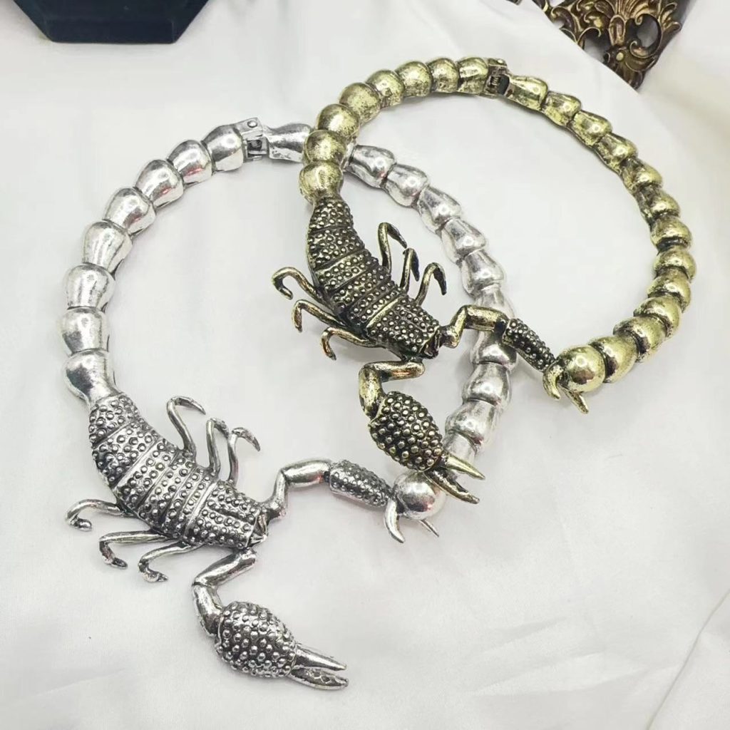 Personality collar cool punk trend scorpion necklace GD-N2408001