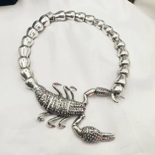 Personality collar cool punk trend scorpion necklace GD-N2408001