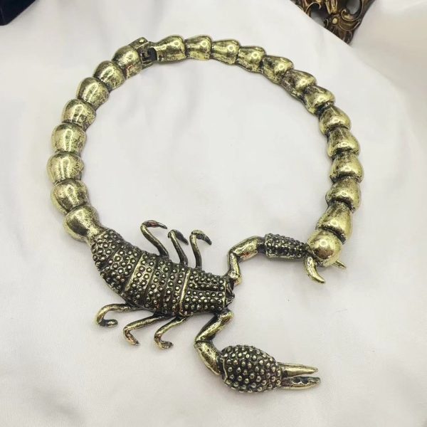 Personality collar cool punk trend scorpion necklace GD-N2408001