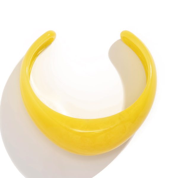 Resin wide personality geometric bracelet MY-B2408002