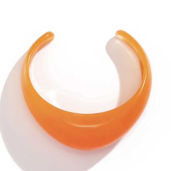 Resin wide personality geometric bracelet MY-B2408002
