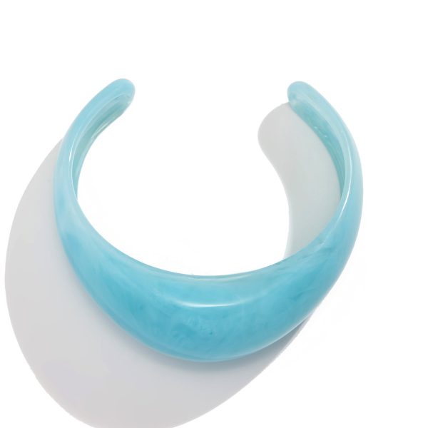 Resin wide personality geometric bracelet MY-B2408002